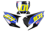 Husqvarna Number Background Decals - Flags