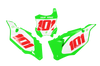 Kawasaki Number Background Decals - Charge