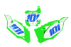 Kawasaki Number Background Decals - Charge