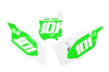 Kawasaki Number Background Decals - Charge