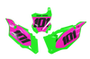 Kawasaki Number Background Decals - Charge