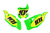 Kawasaki Number Background Decals - Charge