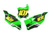 Kawasaki Number Background Decals - Dart