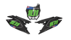 Suzuki Number Background Decals - Flags