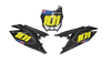 Suzuki Number Background Decals - Flags
