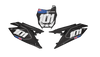Suzuki Number Background Decals - Flags