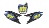 Suzuki Number Background Decals - Flags
