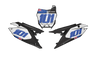 Suzuki Number Background Decals - Flags