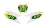 Suzuki Number Background Decals - Edge