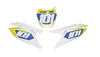 Suzuki Number Background Decals - Edge