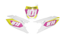 Suzuki Number Background Decals - Edge