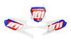 Yamaha Number Background Decals - Ezi