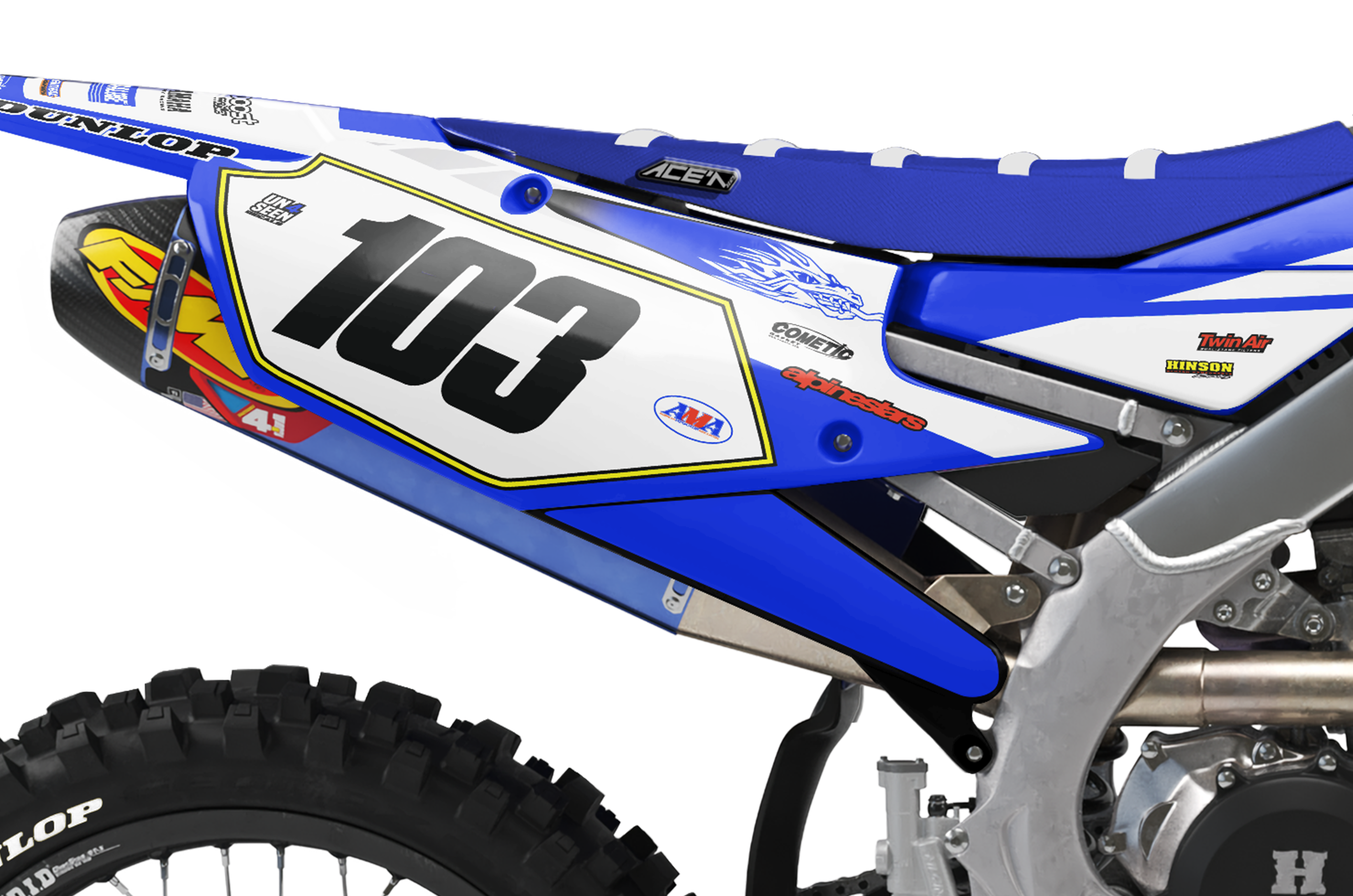 Yamaha Graphics Kit - Chad Reed Replica New Zealand