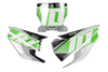 Husqvarna Number Background Decals - Smoke