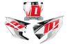 Husqvarna Number Background Decals - Smoke