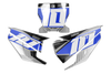 Husqvarna Number Background Decals - Smoke