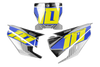 Husqvarna Number Background Decals - Smoke