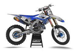 Honda Lucas Oil Grey Graphic Kit - CRF CR XR Models | All Years