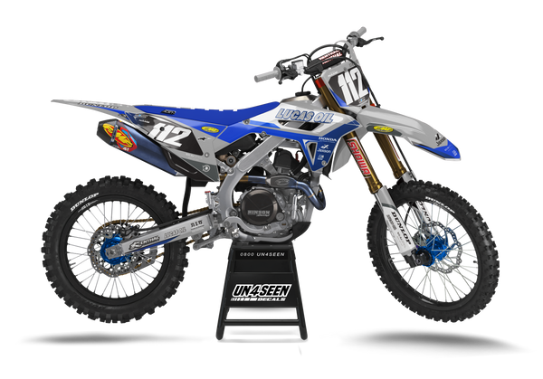 Honda Lucas Oil Grey Graphic Kit - CRF CR XR Models | All Years