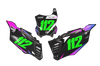 Kawasaki Number Background Decals - Jax