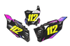 Kawasaki Number Background Decals - Jax