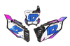 Kawasaki Number Background Decals - Jax