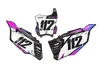 Kawasaki Number Background Decals - Jax