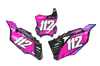 Kawasaki Number Background Decals - Jax
