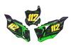 Kawasaki Number Background Decals - Granite