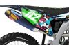 Kawasaki  Hissing Kittys Graphics Kit -Mangled Tom