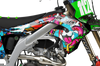 Kawasaki  Hissing Kittys Graphics Kit -Mangled Tom