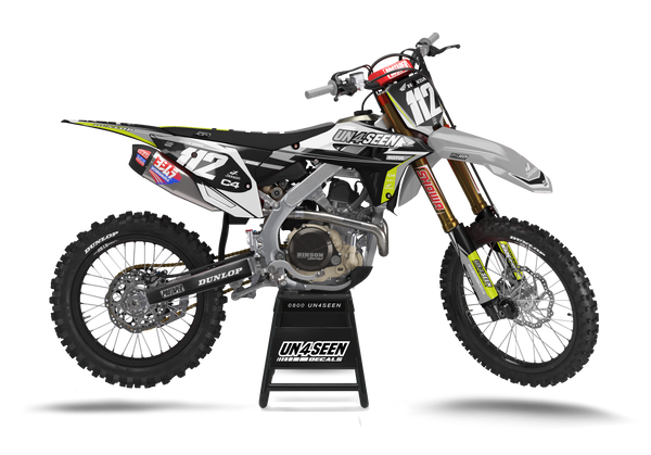 Honda Sleep Grey Graphic Kit - CRF CR XR Models | All Years