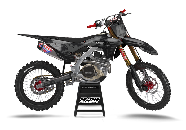 Honda Dxl Black Graphic Kit - CRF CR XR Models | All Years
