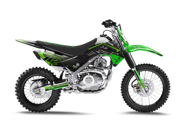 Kawasaki Lion Green Graphic Kit - KK KXF KDX KLX Models | All Years