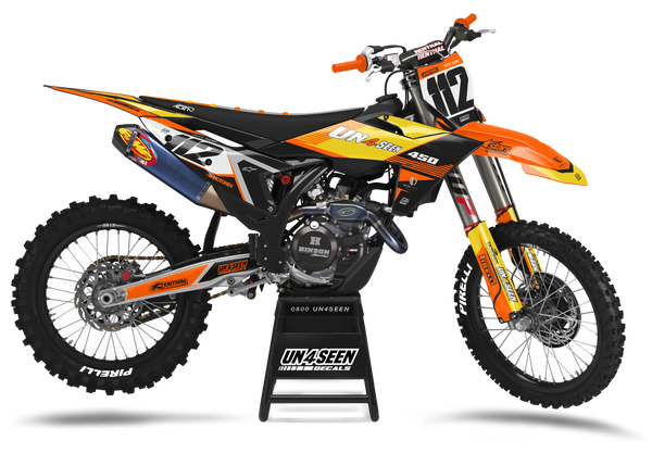 KTM Eclat Graphic Kit - SX SXF XC XCF EXC EXCF Models | All Years