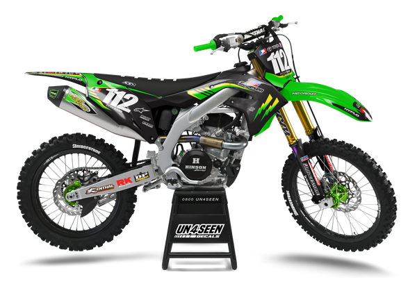 Kawasaki Growl Graphic Kit - KK KXF KDX KLX Models | All Years