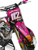 Kawasaki Zombie Graphics Kit - Hello Kitty