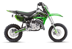 Kawasaki Lion Green Graphic Kit - KK KXF KDX KLX Models | All Years