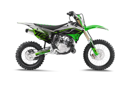 Kawasaki Lion Green Graphic Kit - KK KXF KDX KLX Models | All Years