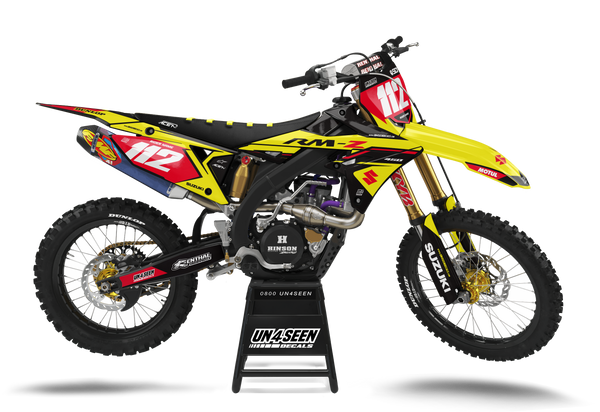Suzuki Grab Graphic Kit - RMZ RM RMX DR DRZ JR Models | All Years