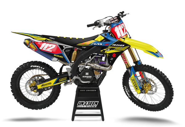 Suzuki Eclat Graphic Kit - RMZ RM RMX DR DRZ JR Models | All Years