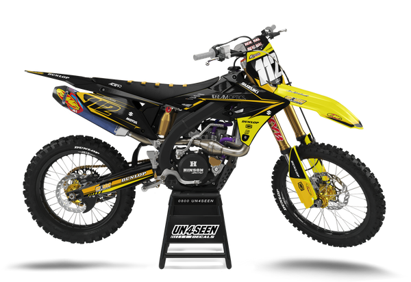 Suzuki Lion Graphic Kit - RMZ RM RMX DR DRZ JR Models | All Years