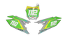 Suzuki Number Background Decals - Pro