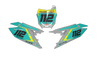 Suzuki Number Background Decals - Pro