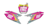 Suzuki Number Background Decals - Pro