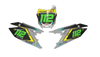 Suzuki Number Background Decals - Pro