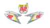 Suzuki Number Background Decals - Pro