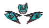 Suzuki Number Background Decals - Flux