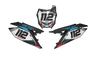 Suzuki Number Background Decals - Flux
