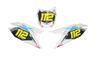 Suzuki Number Background Decals - Flux